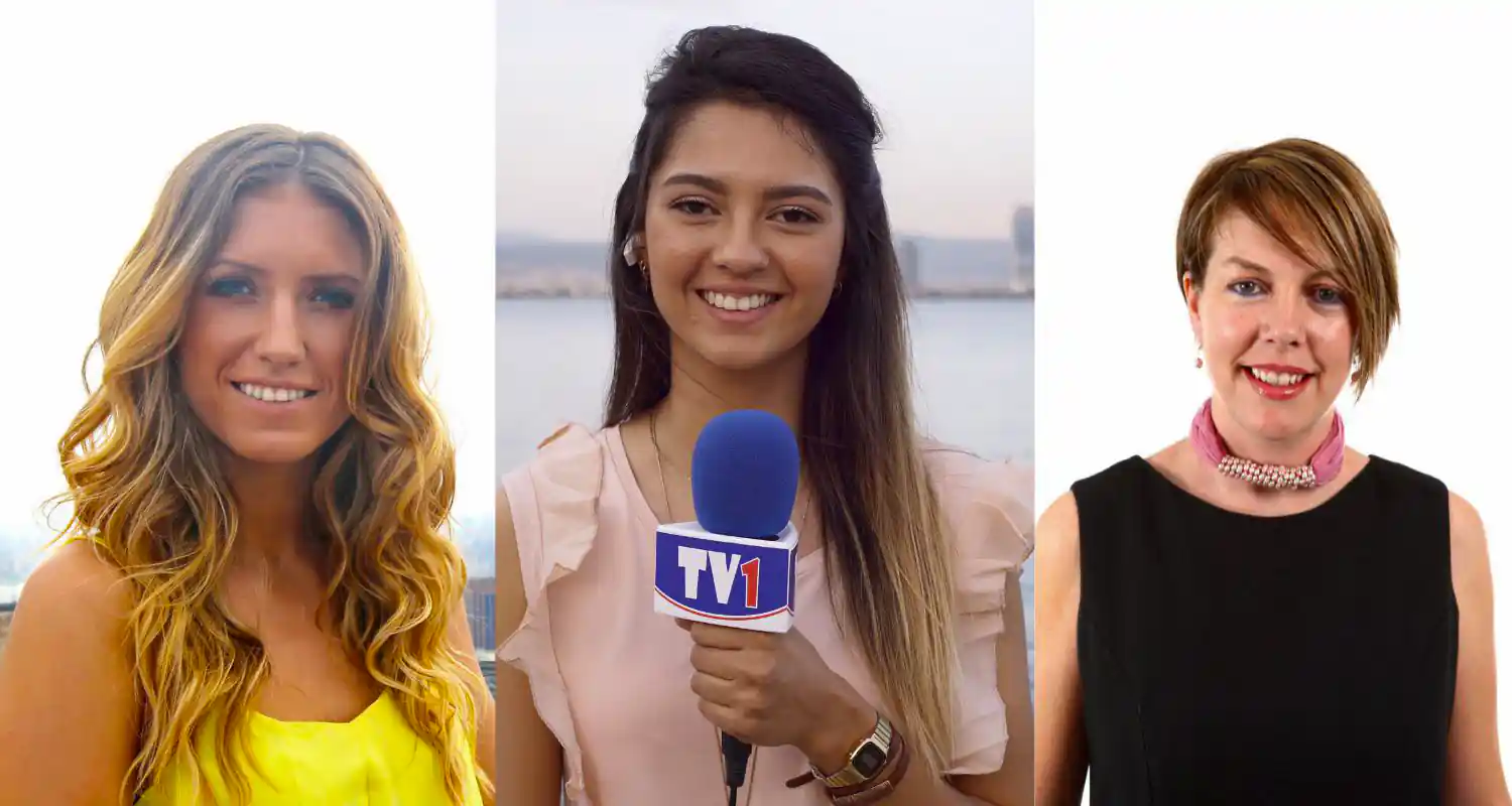 Why do female news anchors wear sleeveless dresses