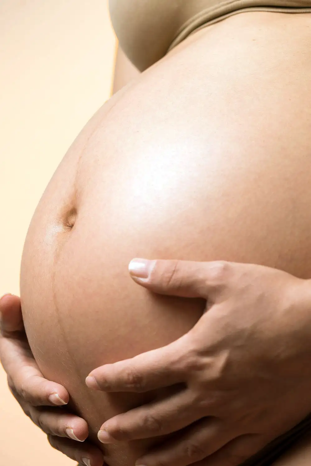 Pregnant lady tummy