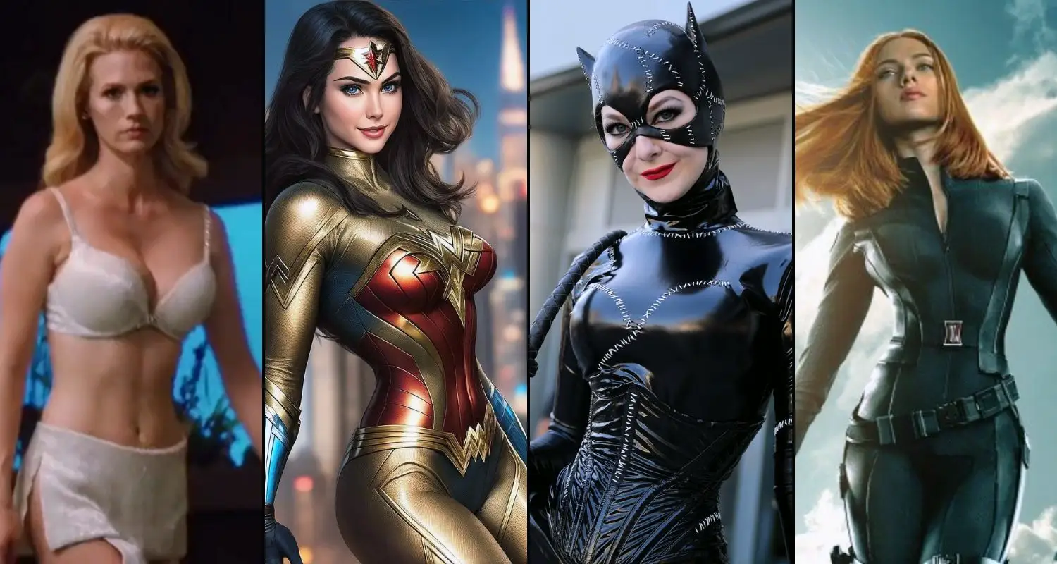 Why do female superheroes wear heels